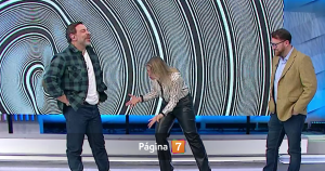 Curioso detalle en look de José Antonio Neme llamó la atención en Mucho gusto: "Es una cábala"