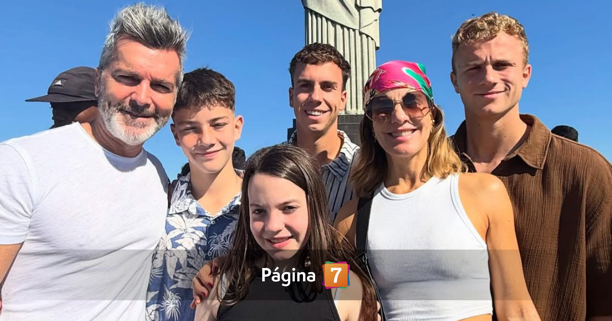 Las soñadas vacaciones de Diana Bolocco y Cristián Sánchez con sus hijos en Brasil