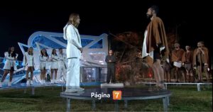 discusión de Daúd con Roon y Eskarcita en Mundos Opuestos