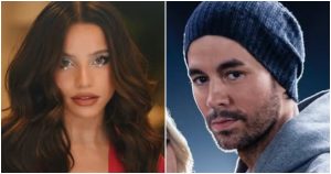 El gesto de Enrique Iglesias con Emilia Mernes en pleno show que generó revuelo en redes