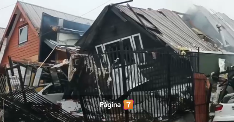 Víctima de explosión que destruyó casa en Temuco tenía 77 años: investigan posible fuga de gas
