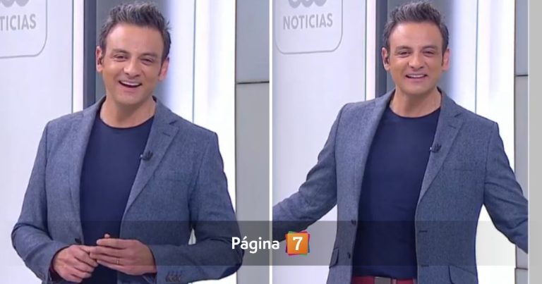 Gonzalo Ramírez fue sorprendido por su hijo mientras conducía 'Meganoticias AM': 