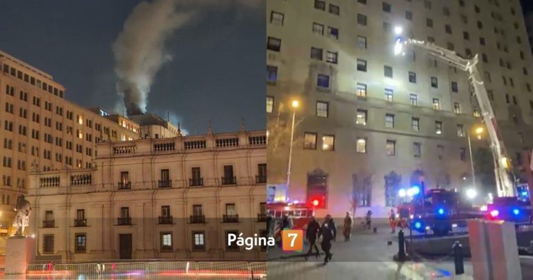 Registran incendio en edificio del Ministerio de Hacienda: esto es lo que se sabe