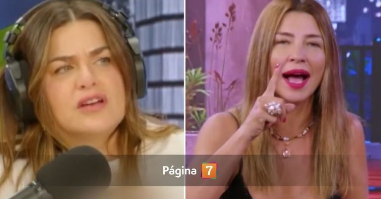 Pancha Merino no sabía que estaba al aire y reveló polémico origen de la pelea con Ingrid Cruz