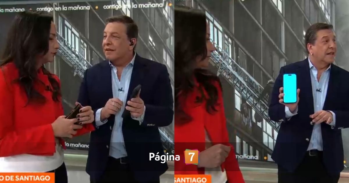 Julio César vivió extraña situación al aire en medio del matinal de CHV: tuvo que salir del set