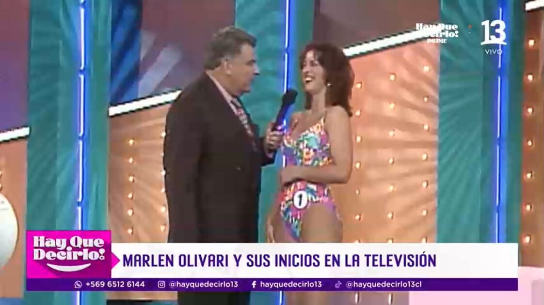 Recuerdan la primera aparición de Marlen Olivari en TV: fue en 1995 cuando tenía solo 21 años