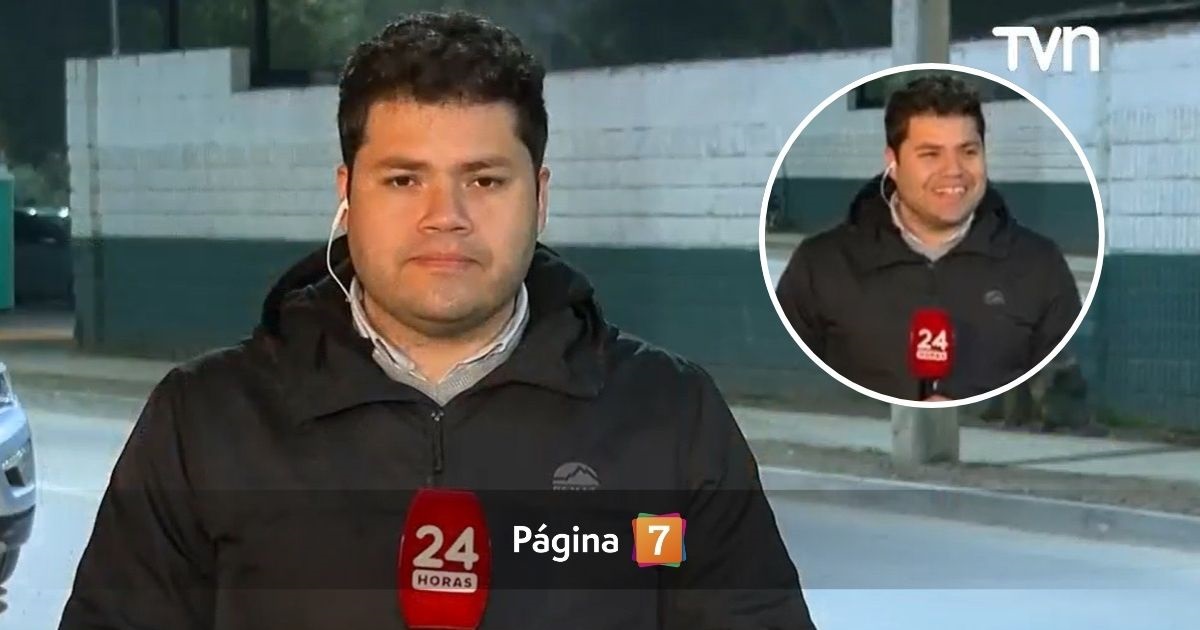 Periodista de TVN sufrió chascarro en vivo y lo sacaron de pantalla