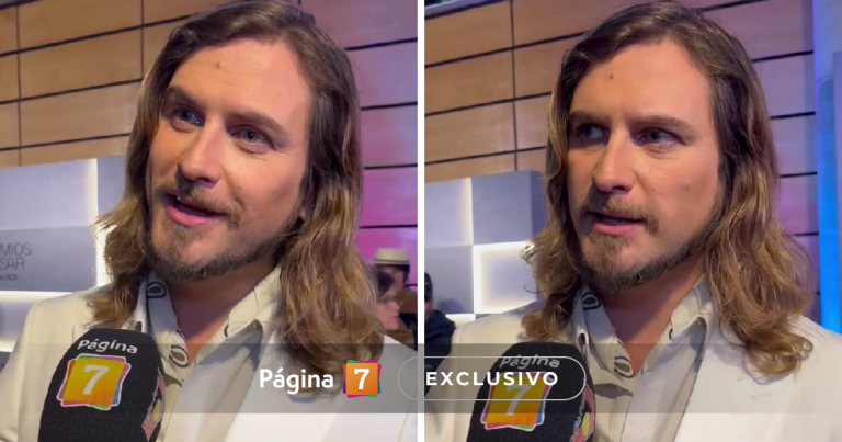 JP Cretton mostró inédito look para los Premios Pulsar: 