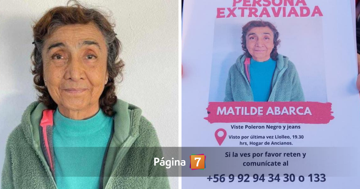 Profesora jubilada desapareció desde hogar de adultos mayores en Llolleo: activan intensa búsqueda