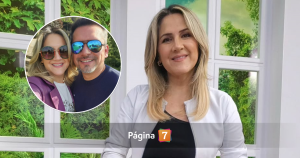 Coqueto saludo de cumpleaños de Michelle Adam a su pareja