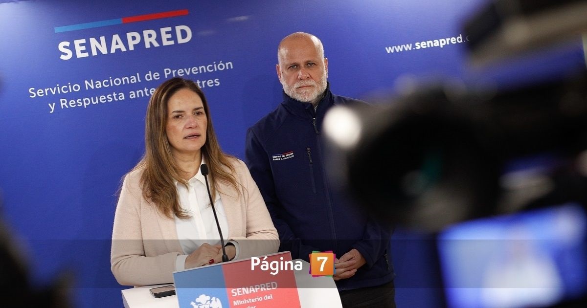 Senapred actualiza alerta en regiones por tsunami