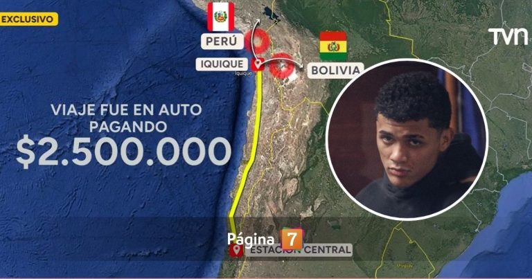 Sicario prófugo pagó $2,5 millones para trasladarse de Estación Central a Iquique: ¿cómo lo hizo?