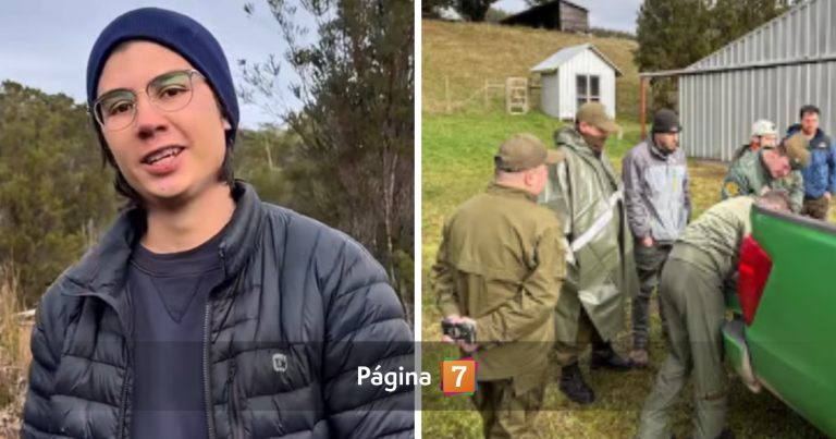 Detallan trayecto que realizó joven hallado con vida en Chiloé: 