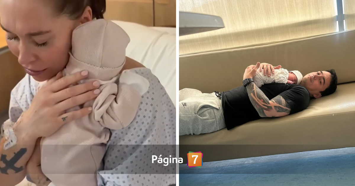 Vale Roth compartió las primeras imágenes de su hija recién nacida: "Bienvenida Martina"