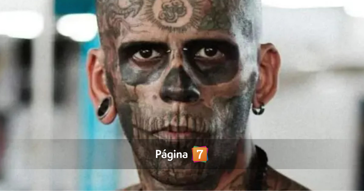 Antes y después el hombre más tatuado de Brasil