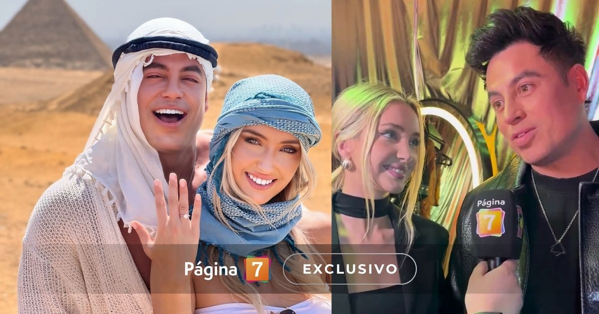 Bruno Zaretti explicó por qué pospuso su boda con Sofía Bascuñán: llevan más de un año comprometidos