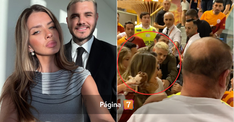 El golpe de Mauro Icardi y un grito de China Suárez: el confuso video que explotó en redes