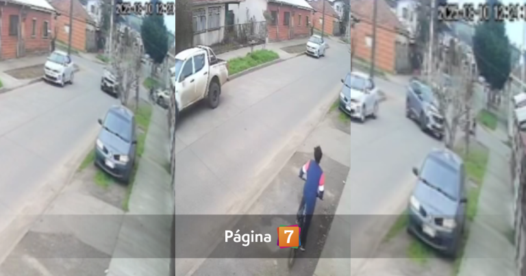 VIDEO | Directora de Educación de Mulchén atropelló a niño y huyó del lugar sin ayudarlo