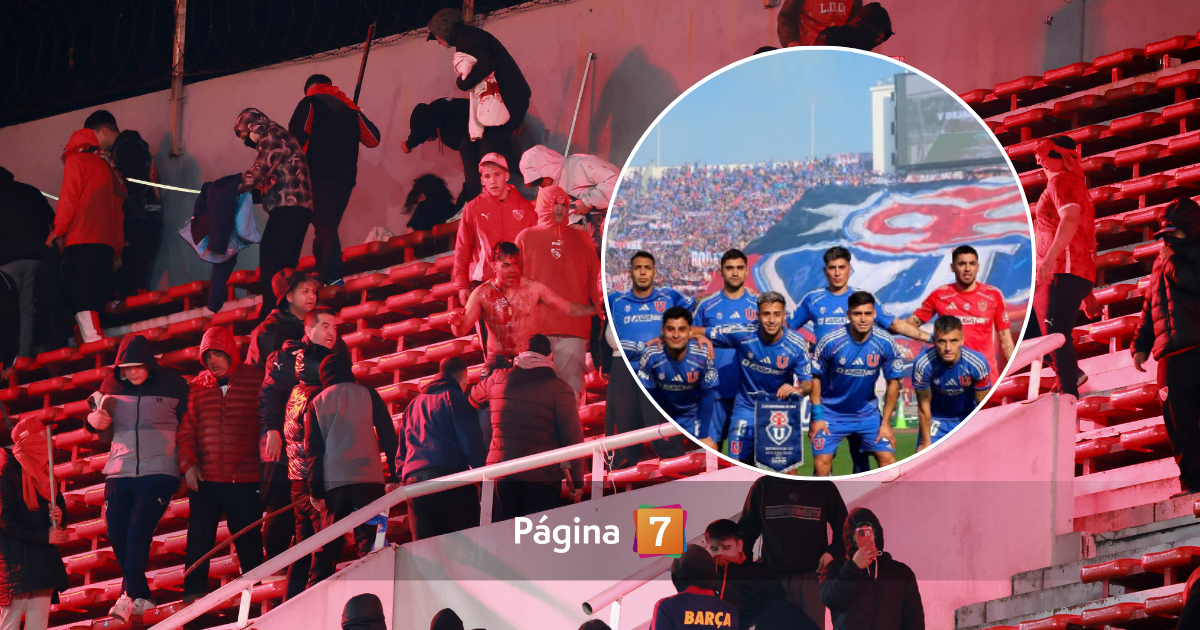 El sentido mensaje de la U ante disturbios en Avellaneda Hoy la vida de los hinchas es lo primero