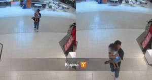 Fuertes imágenes: cámaras captan momento en el que un hombre secuestra a una niña en mall de EEUU