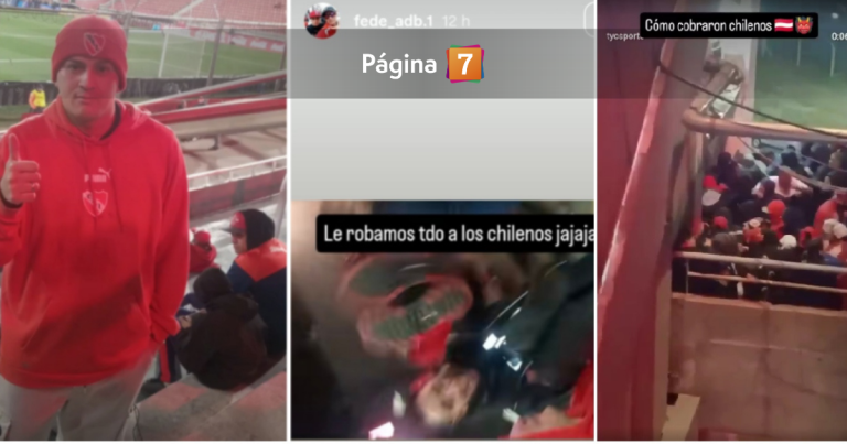 Video de hincha de Independiente jactándose de violencia contra barristas de la U causa polémica