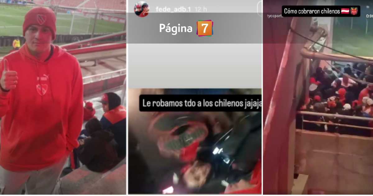 Hincha de Independiente causa polémica tras grabarse jactándose de violencia contra barristas de la U