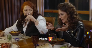 Muy lejos de su personaje de 