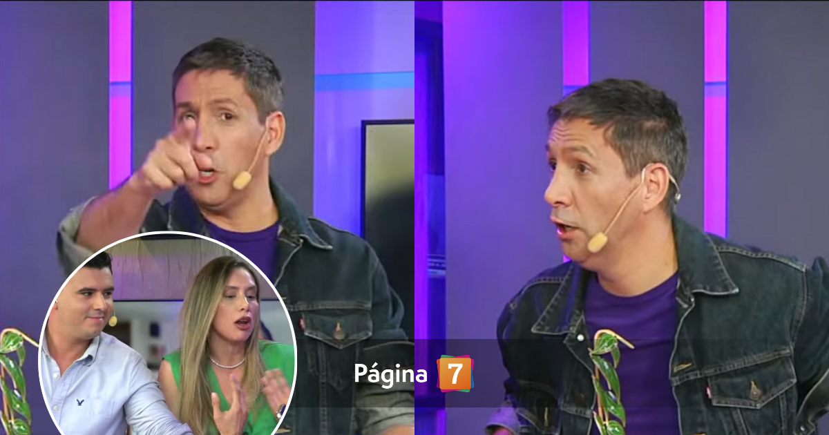 Pato Sotomayor enojado