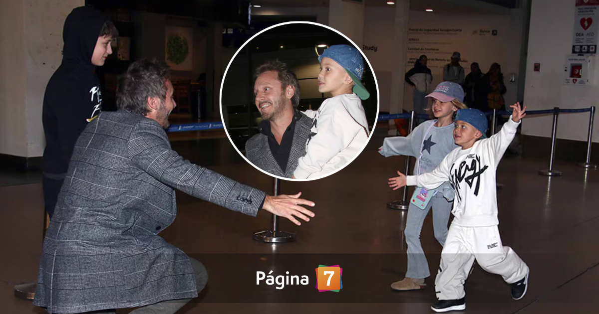 Benjamín Vicuña se reencontró con sus hijos tras polémico viaje a Turquía con la China Suárez