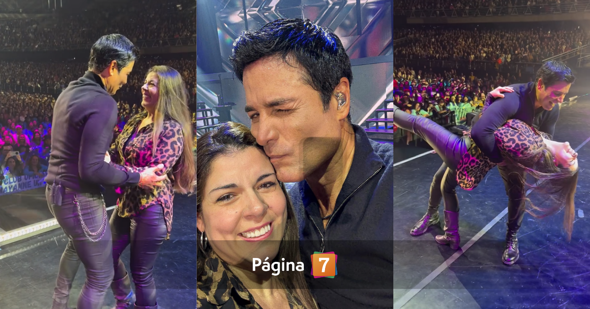 Fanática de Chayanne cuenta cómo llegó a bailar con el cantante en Movistar Arena: "Un sueño"