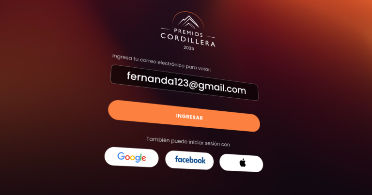 Premios Cordillera 2025: cómo votar por tus favoritos en la gran noche del espectáculo chileno