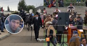 La multitudinaria y emotiva despedida de Paulo Marin, primer minero fallecido en tragedia de El Teniente