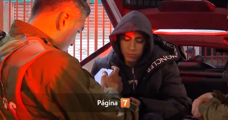 Realizan control de identidad a El Jordan 23 durante el programa 'Atrapados 133' de Mega