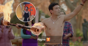 Para ser artista callejero: el duro entrenamiento que hizo Chapu Puelles por su rol en Aguas de Oro