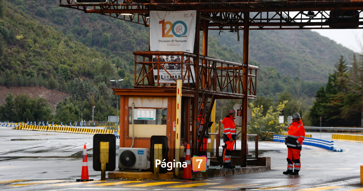 Fiscalía abre investigación por cuasidelito de homicidio tras derrumbe en mina El Teniente