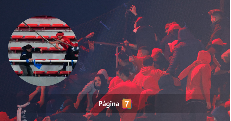 Hincha de La U que recibió 