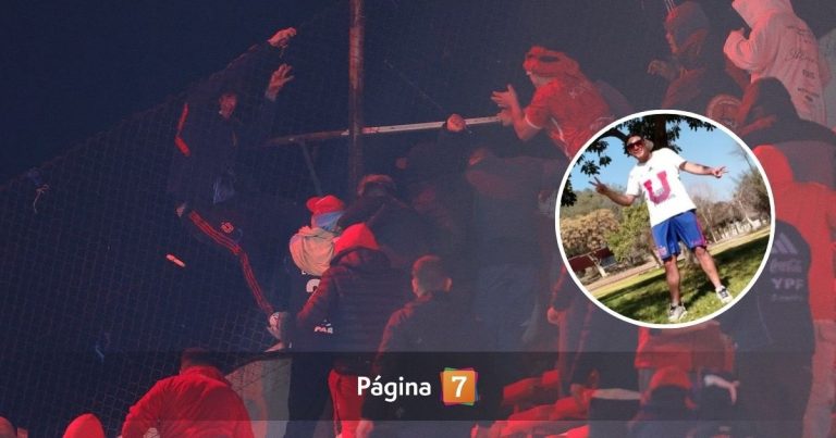 Hincha de la 'U' arrojado desde tribuna de estadio de Independiente habló por primera vez