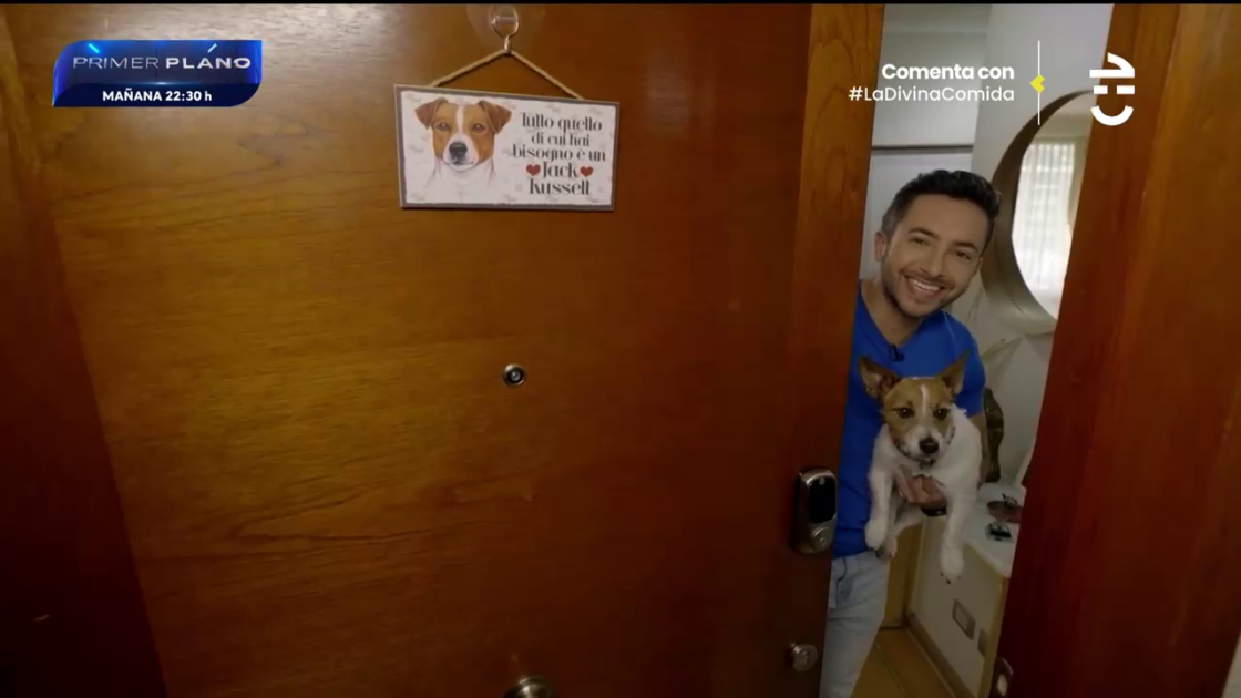 Hugo Valencia abrió las puertas de su casa en La Divina Comida: singular detalle llamó la atención