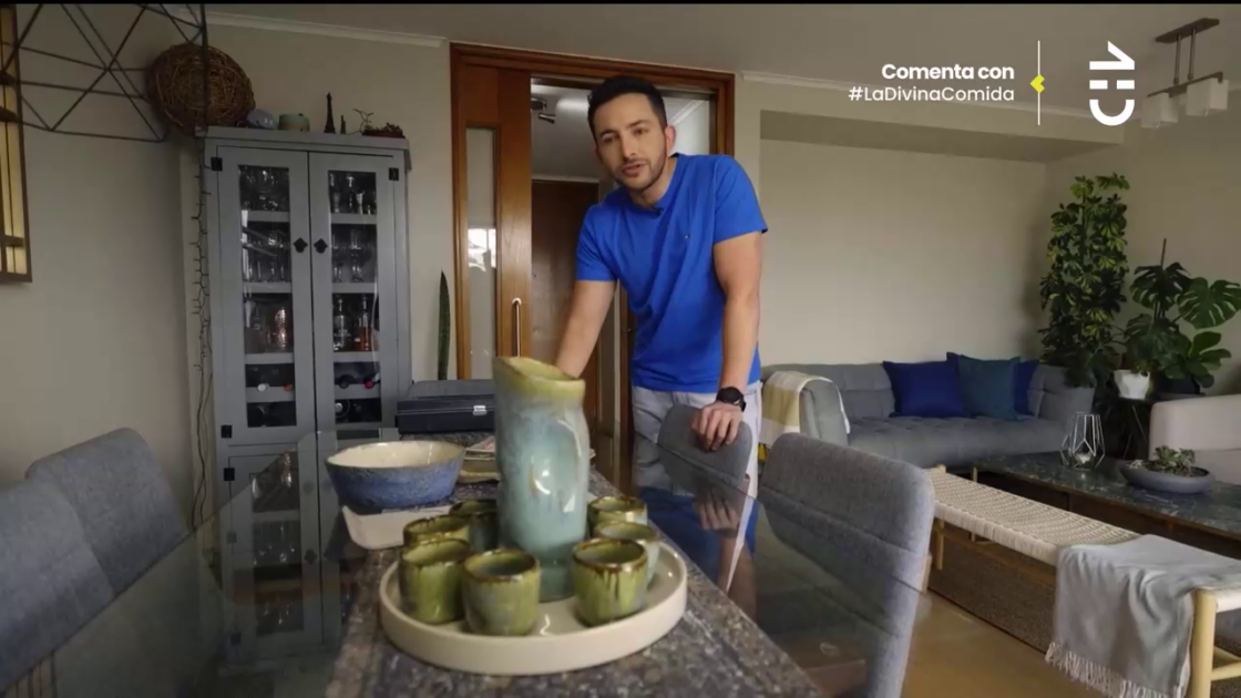 Hugo Valencia abrió las puertas de su casa en La Divina Comida: singular detalle llamó la atención