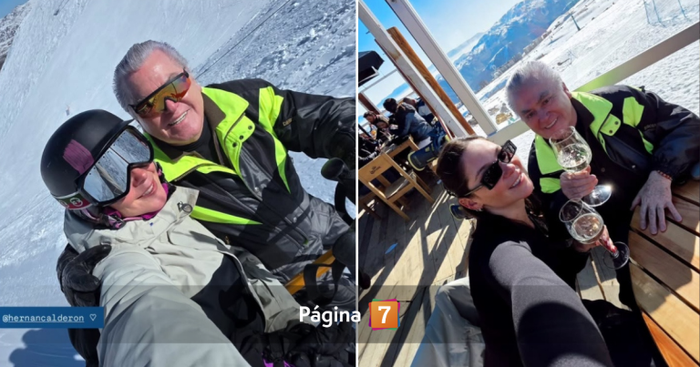 Kel Calderón y emocionante experiencia con su padre en la nieve: 
