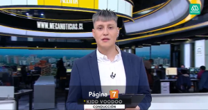Kidd Voodoo sorprendió en la conducción de Meganoticias Alerta: "Estoy reemplazado a 'Sepu'"