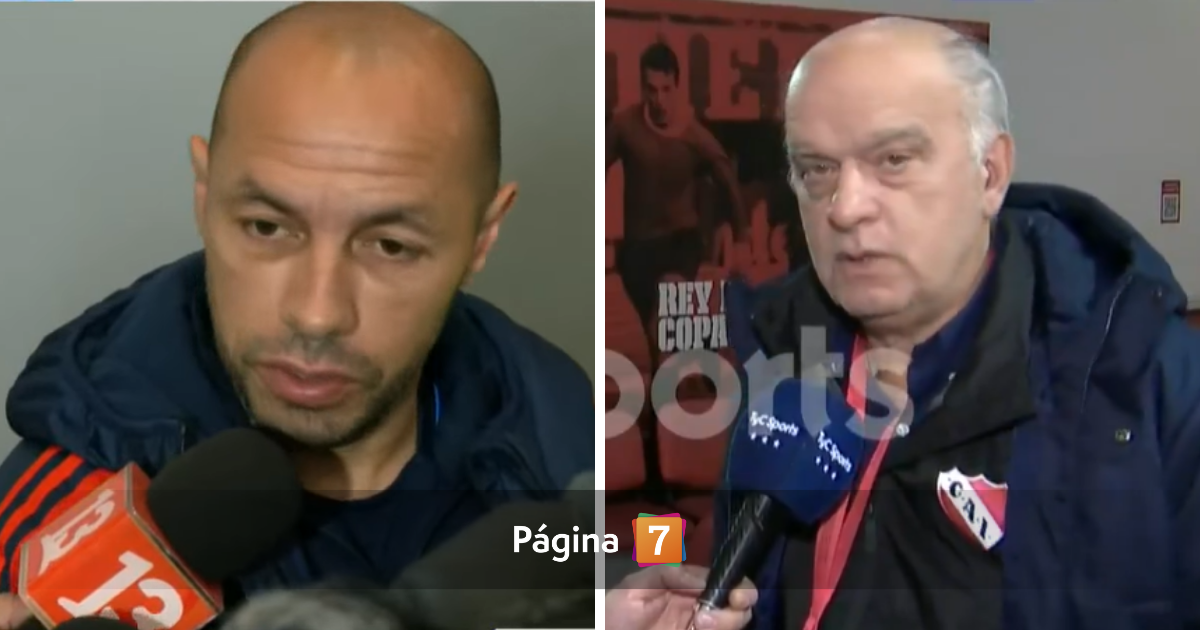 Marcelo Díaz respondió duramente al presidente de Independiente: "Repudiable, fuera de contexto"