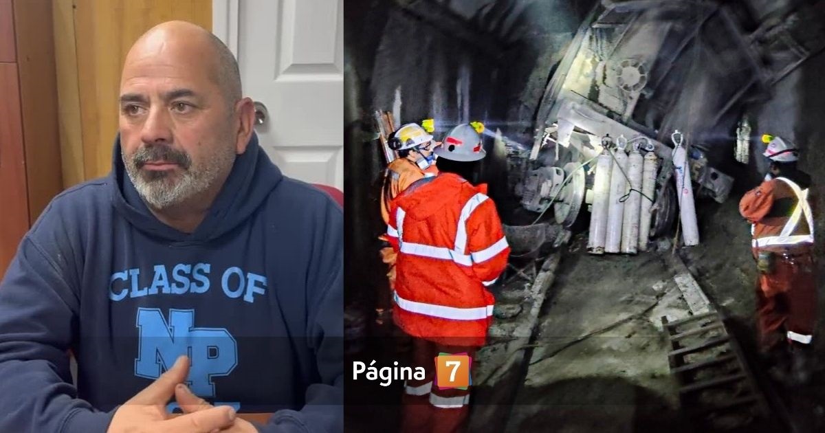 Mario Sepúlveda, uno de los 33 mineros, puso "en duda" explicación sobre derrumbe en El Teniente