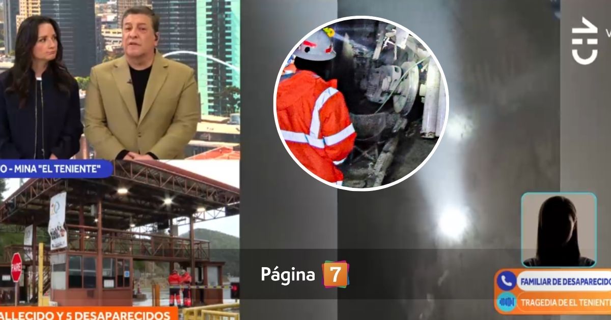 Hermana de desaparecido en mina El Teniente hizo grave denuncia: “Él no tendría que haber estado ahí”