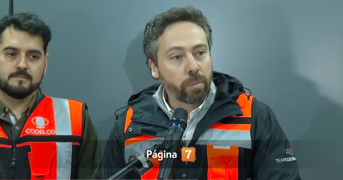 Codelco actualizó información sobre derrumbe en mina El Teniente: continúan labores de búsqueda