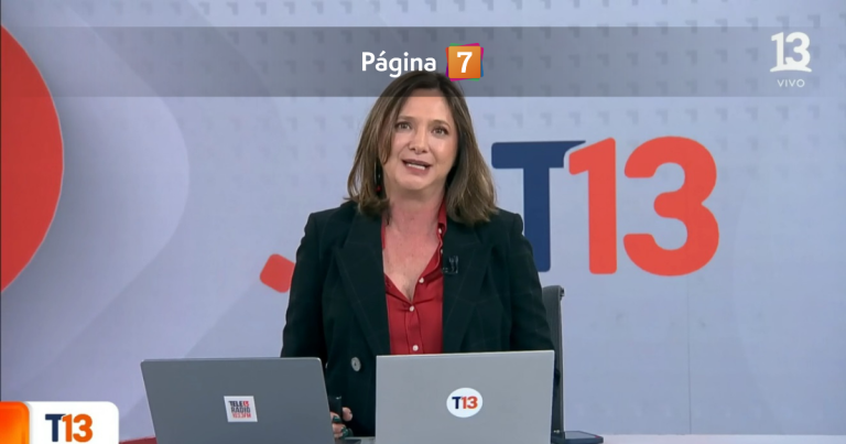 Emocionada hasta las lágrimas: Mónica Pérez dedicó sentida despedida a colega de T13