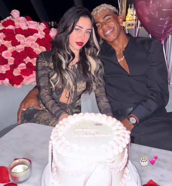 Nicki Nicole confirmó relación con Lamine Yamal con esta fotografía