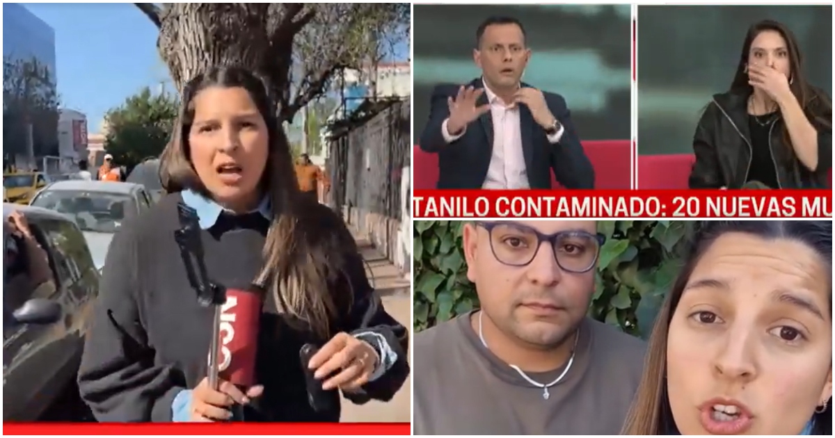 Periodista sufre violento intento de robo mientras despachaba en vivo: su camarógrafo intervino