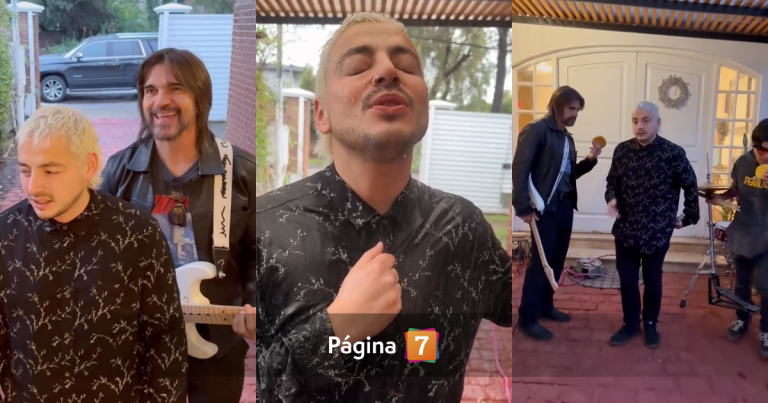 Juanes comió sopaipillas con Pollo Castillo para promocionar nueva canción: 