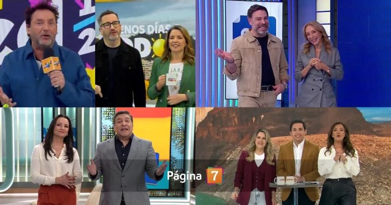 ¡Guerra por el rating matinal en llamas! Primer lugar se definió por estrecho margen este miércoles